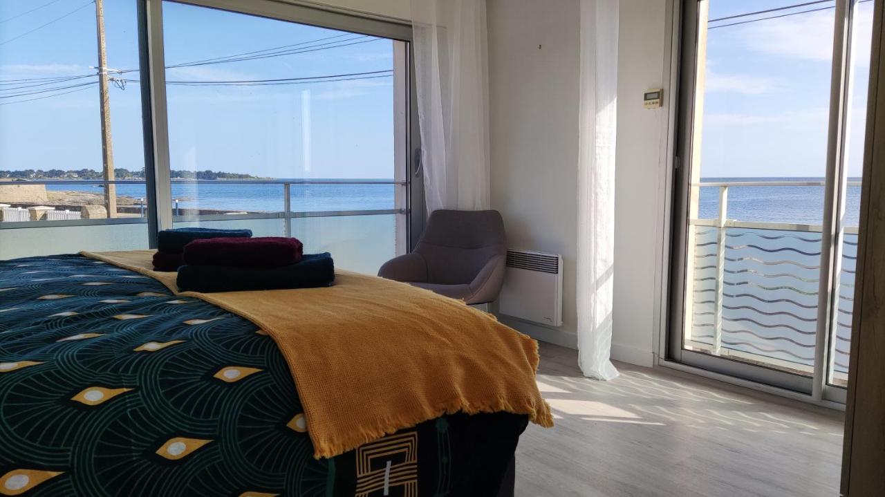 Appartement T3 De 74M2 Tres Lumineux Vue Panoramique Mer Et Plages Concarneau Eksteriør billede