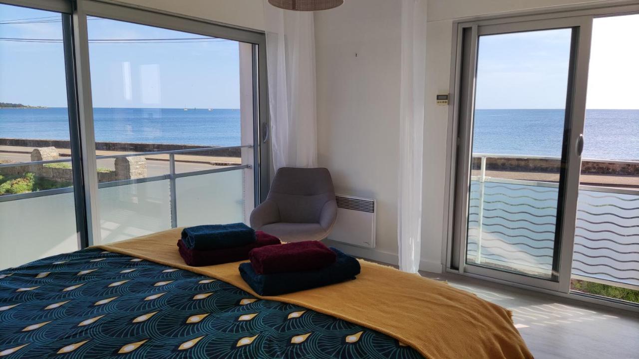 Appartement T3 De 74M2 Tres Lumineux Vue Panoramique Mer Et Plages Concarneau Eksteriør billede