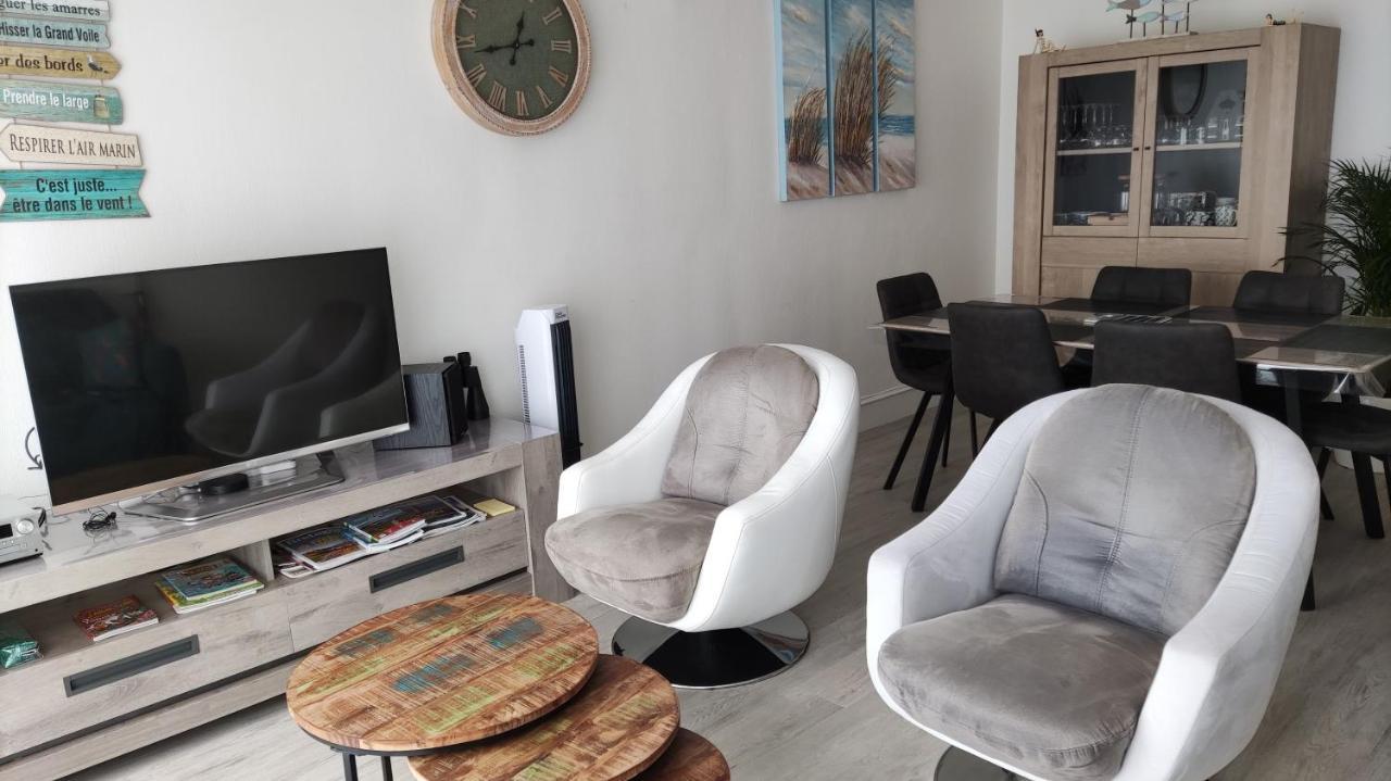 Appartement T3 De 74M2 Tres Lumineux Vue Panoramique Mer Et Plages Concarneau Eksteriør billede