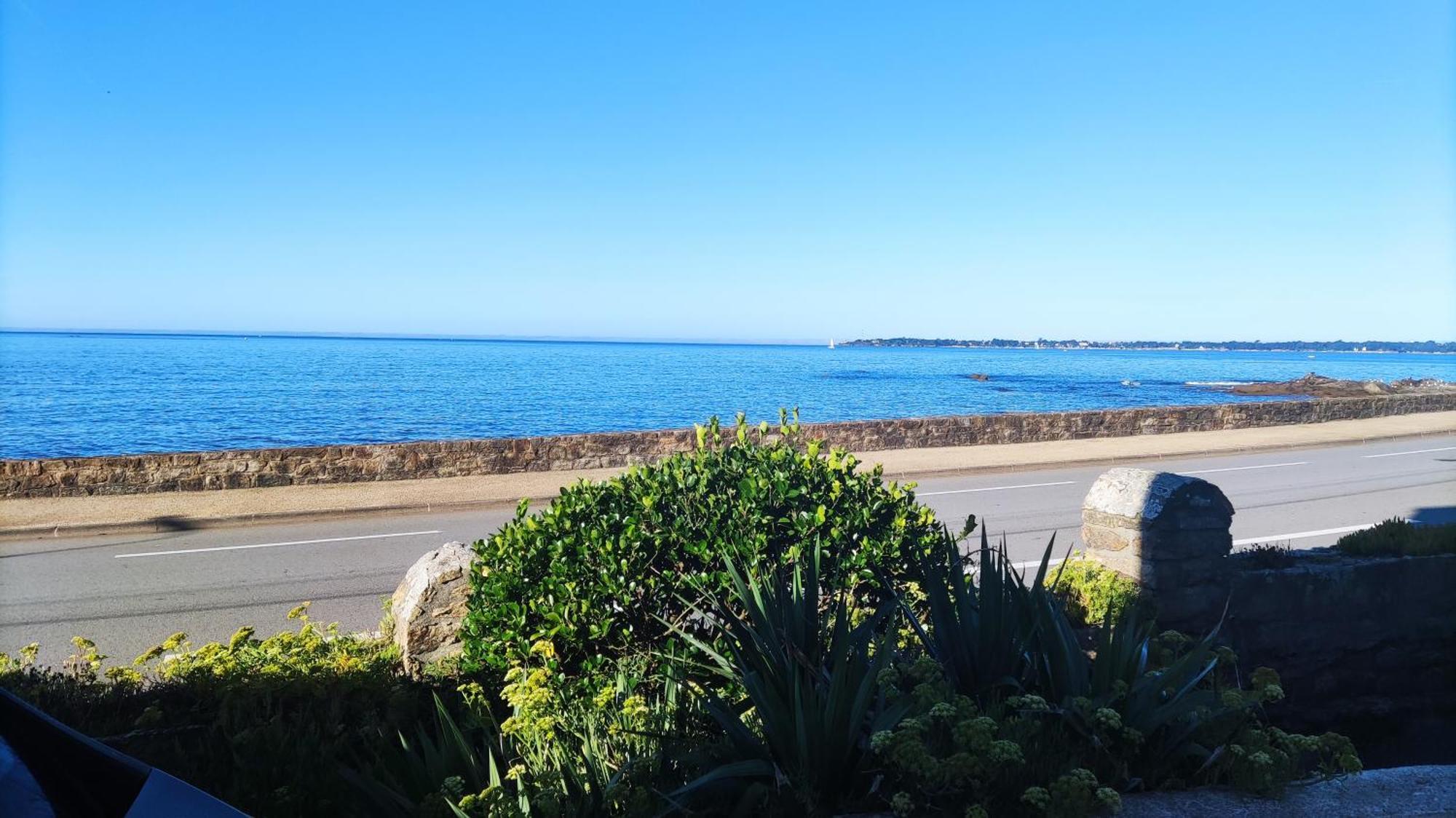 Appartement T3 De 74M2 Tres Lumineux Vue Panoramique Mer Et Plages Concarneau Eksteriør billede
